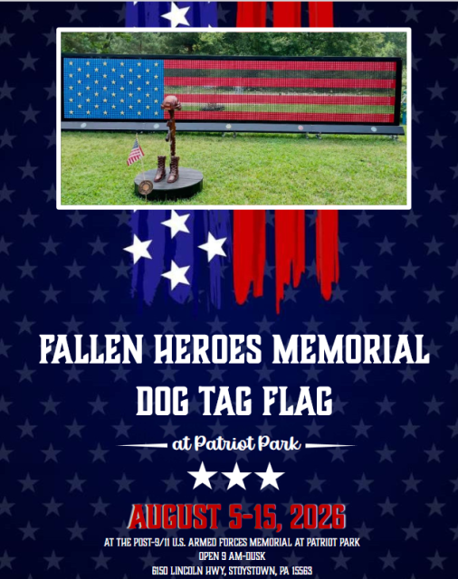 VAU Flag Traveling Memorial